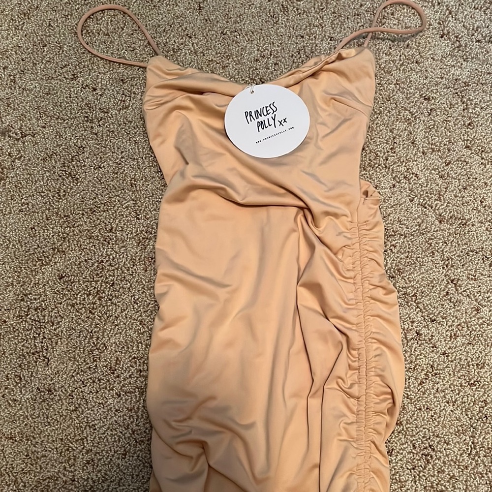 Princess Polly NUDE/PINK DRESS